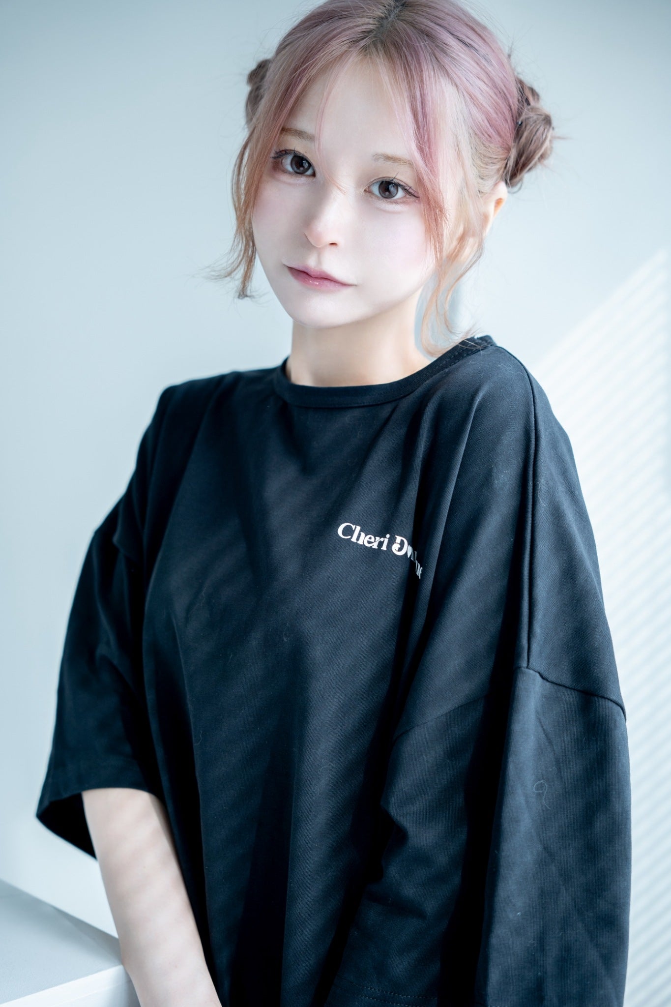 totochitti オーバーサイズTシャツ (ブラック)